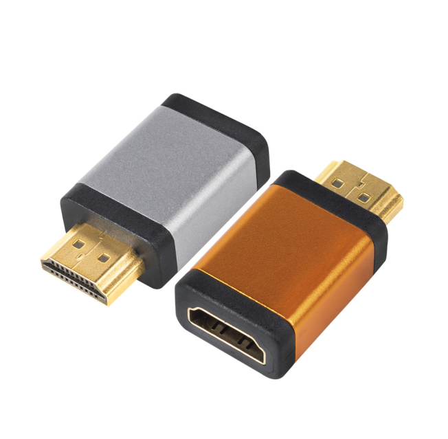 HDMI A母转A公180°铝合金